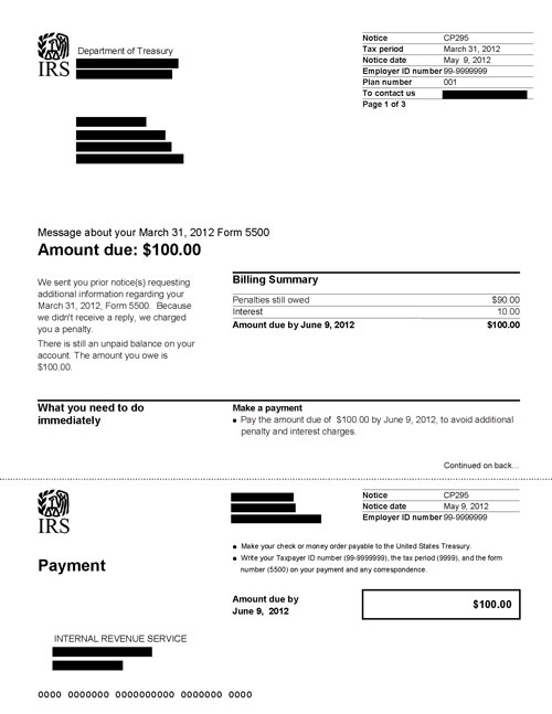 Understanding Your CP295 Notice