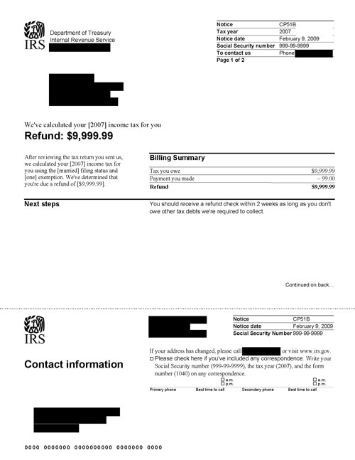 Understanding your CP51B Notice