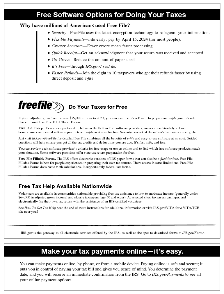free efile app irs.gov