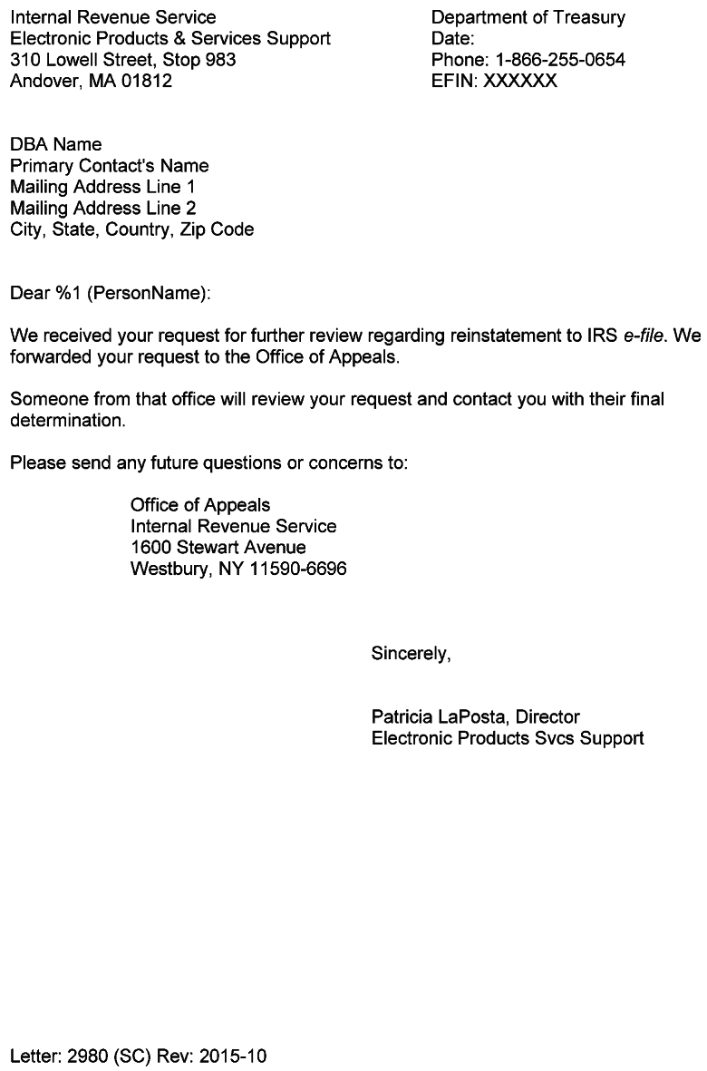 3.42.10 Authorized IRS Providers | Internal Revenue Service